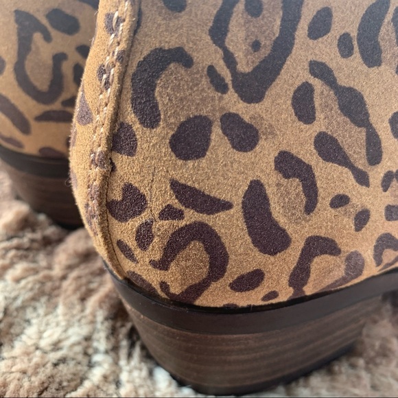 Lucky Brand Basel Bootie Leopard Javan Suede - Picture 8 of 11
